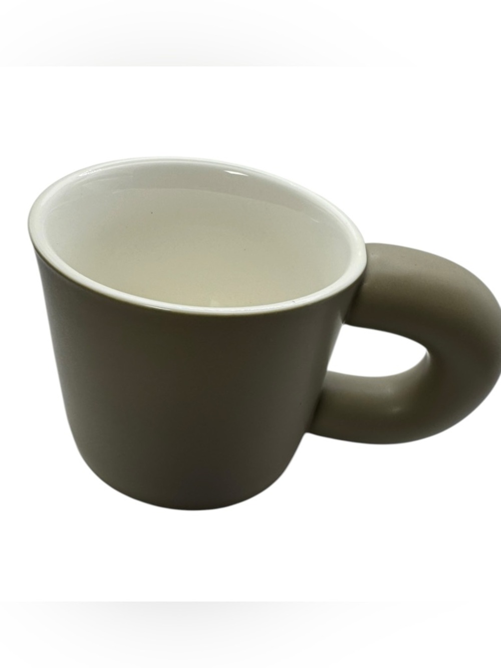 Brew Bliss Temperature Control‎ Mug Set Heated Coaster Ceramic Spoon New